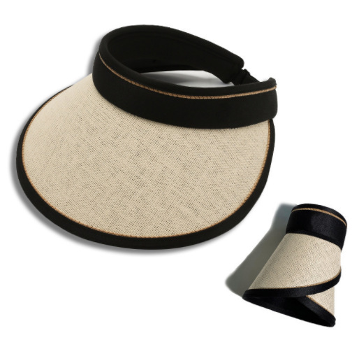 Picture of Sun hat foldable sun hat outdoor riding Women's Big brim empty top cycling sun protection fisherman sun hat