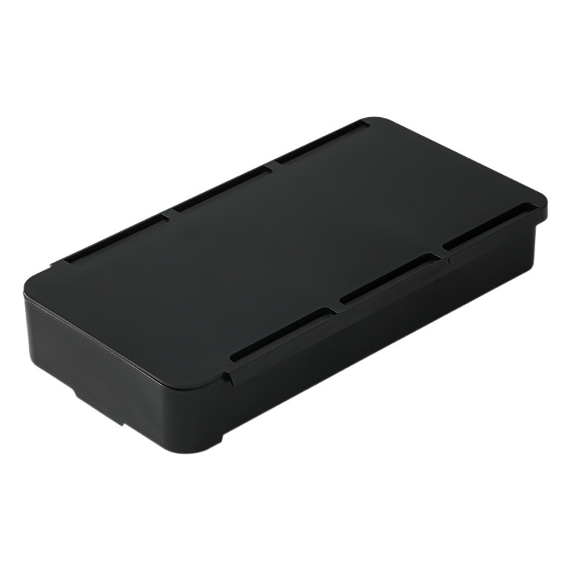 Under-Table Storage Stationery Box Invisible Storage Box Pen Box Drawer Type Office Desk Large Capacity Stationery Storage Box