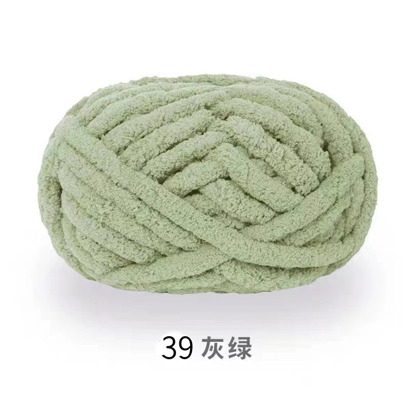 Picture of Extra Thick Ice Stick Cat Tail Thread Wholesale Sausage Wool Handmade DIY Cushion Blanket Cat Nest Big Tree Sweater Decoration
