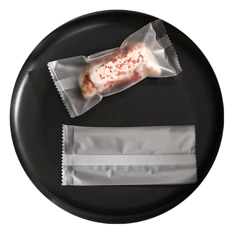 Souffle packaging bag net red oatmeal biscuit bag snowflake crisp baking transparent toffee glutinous rice boat machine bag box