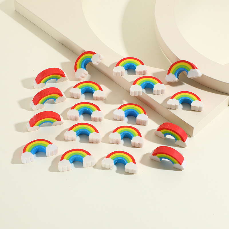 Picture of Rainbow eraser cross-border set gift colorful creative cartoon eraser children stationery eraser wholesale