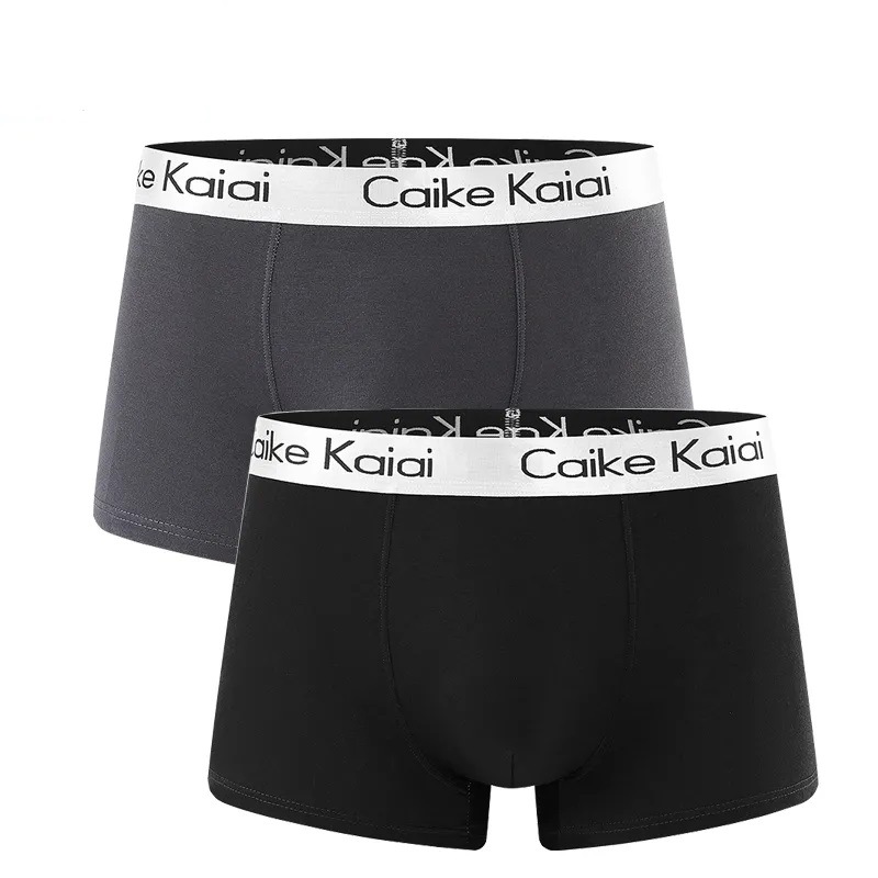 Picture of Men's Underwear Pure Cotton Boxer Briefs Boxer Briefs Trendy Comfortable Breathable Sexy Shorts for Young and Middle-Aged Students