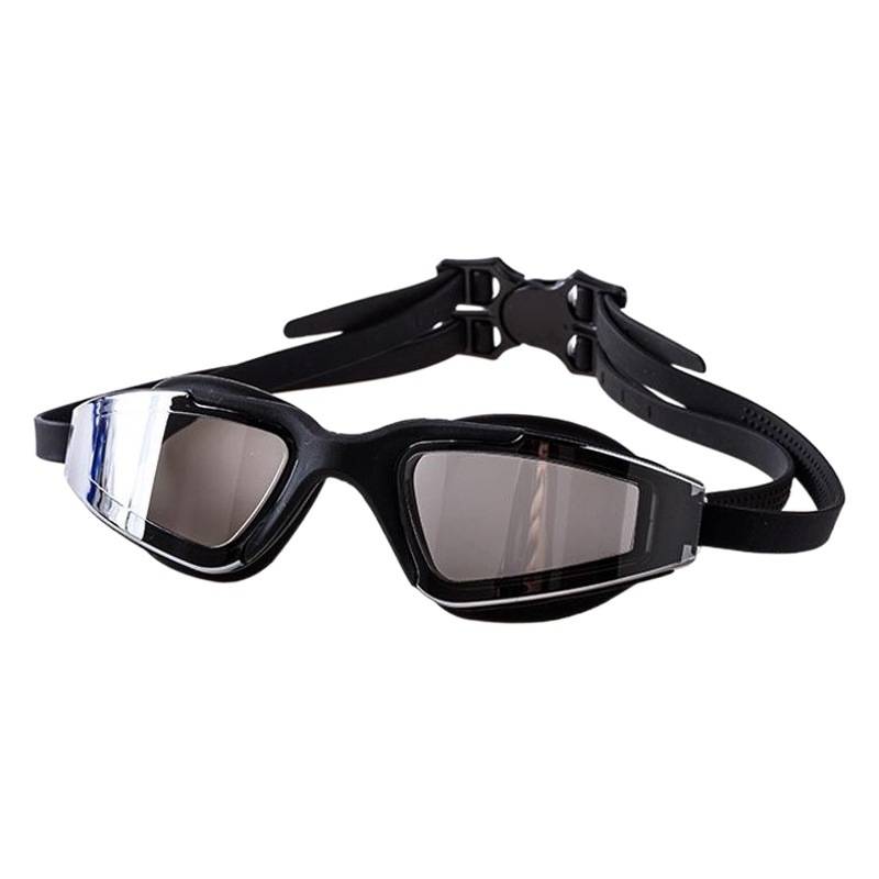 high quality plating large frame swimming goggles unisex waterproof anti-fog swimming goggles diving goggles boxed wholesale