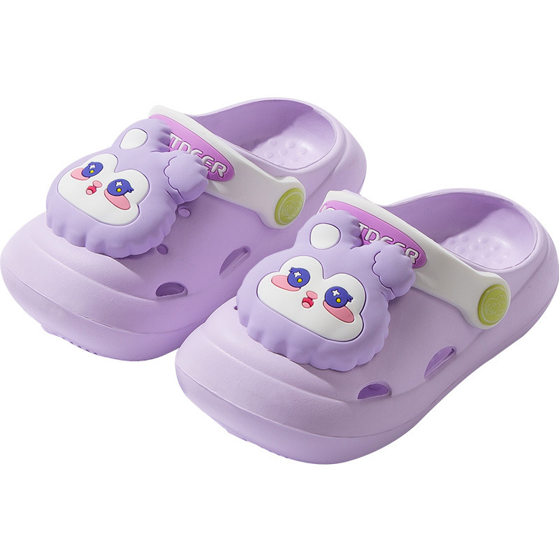 Picture of Fawn Millie Children's Slippers Summer Cartoon Casual Boys and Girls Children's Slippers Soft Soft Sole Baby Hole Shoes