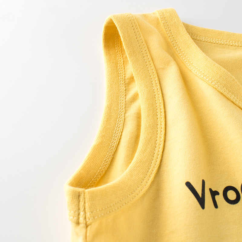 Picture of 27kids Korean version of children's clothing cross-border supply children's vest summer new male baby clothes wholesale a consignment