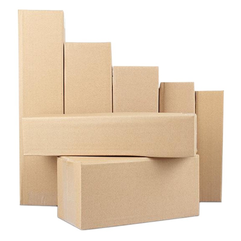 Three-layer five-layer extra-hard long triangle carton umbrella red wine cup rectangular express packaging carton batch