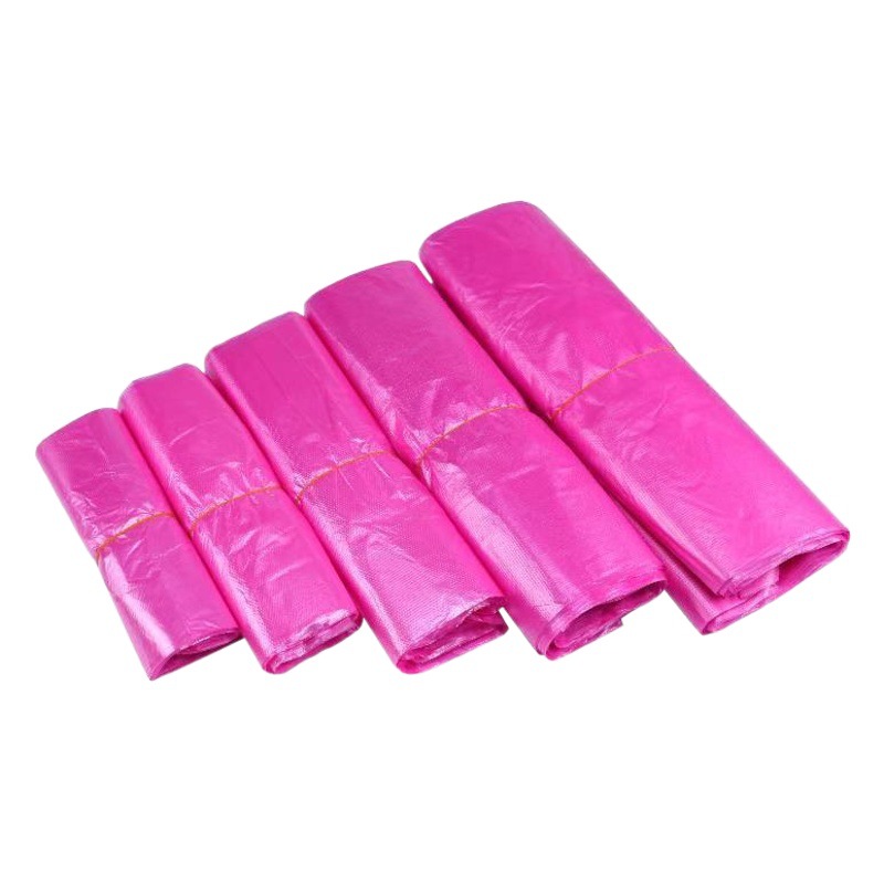 pink plastic bag portable waistcoat bag vest bag disposable convenience bag wholesale new clinker bag