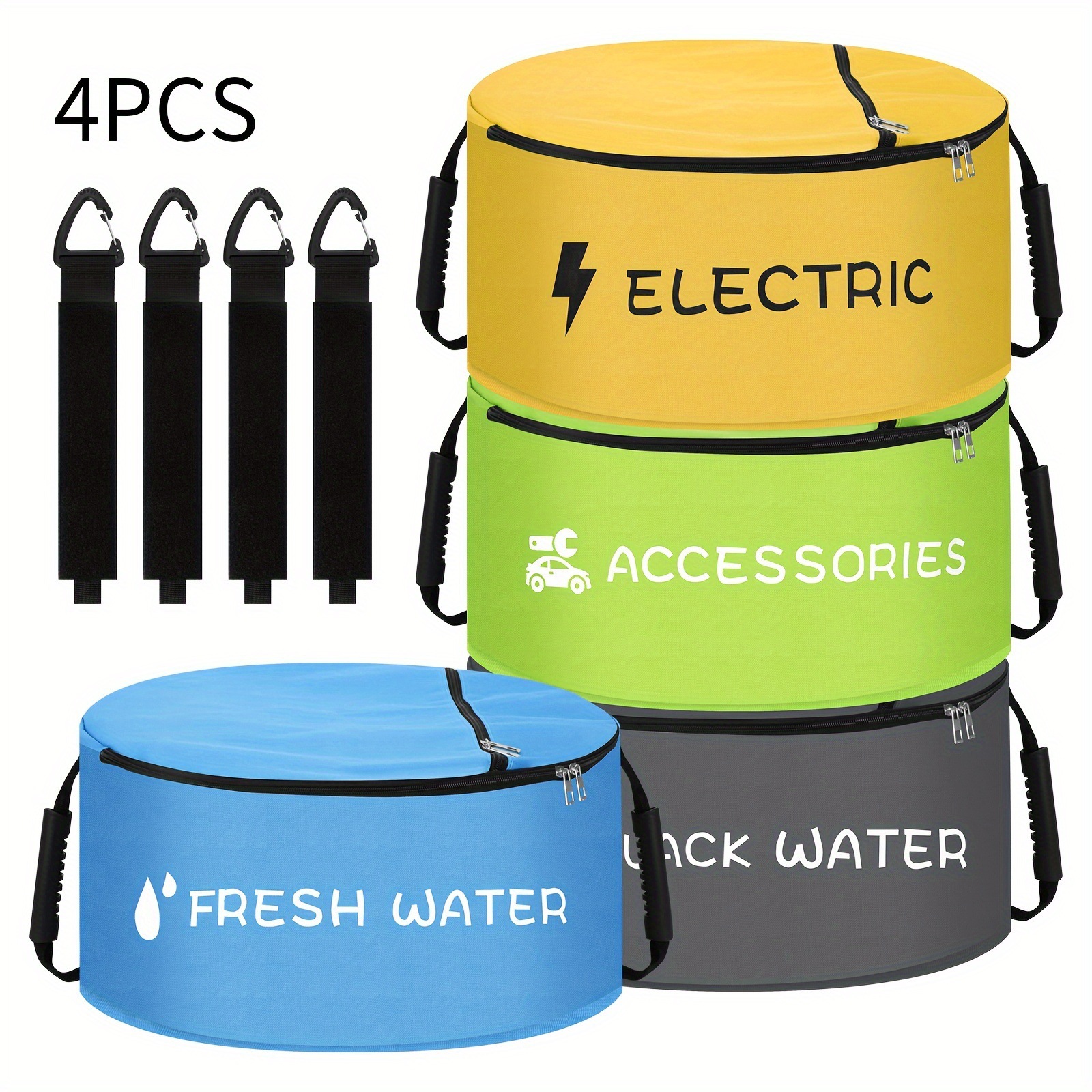 Cross-Border Amazon Rv Hose Water Pipe Storage Bag Camping Style Rv Outdoor Wire Dust Bag Protective Cover