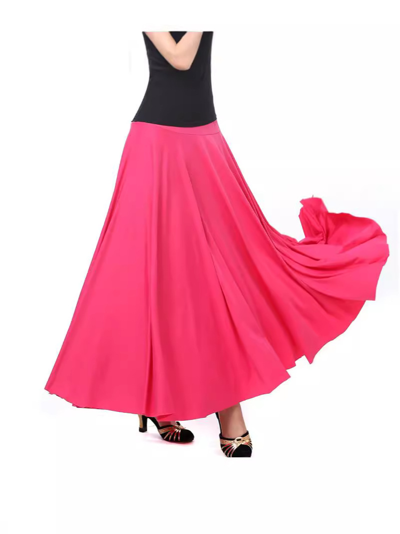 New plus size Women's Elegant General Dress Dance Skirt Skirt Square Dance Long Dress Big Swing Dress Friendship Dance Dress