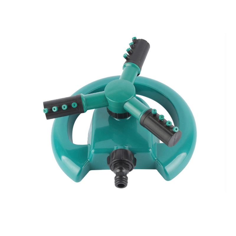 Picture of Cross-border plastic sprinkler adjustable watering garden irrigation Amazon lawn garden sprinkler 360 degree rotation