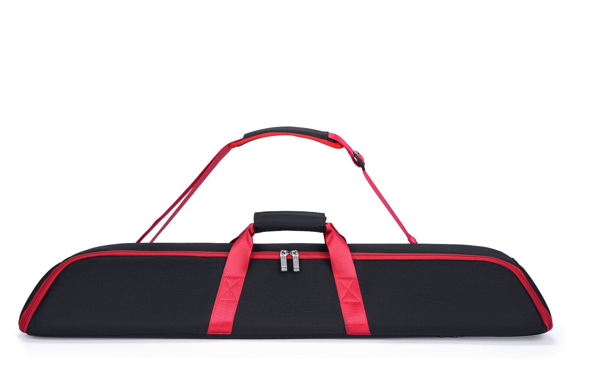 Picture of Cross-Border Billiard Cue Bag Triangle Quick-Release Contrasting Color Shoulder Handbag Oxford Cloth Plus Cotton Protection 1/2 Billiard Cue Bag