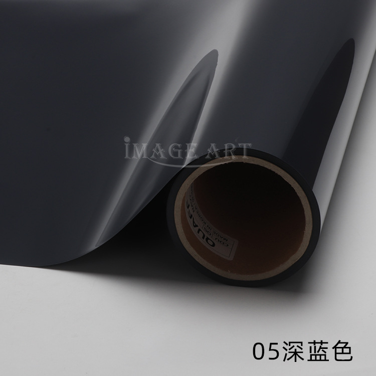 Picture of PU thermal transfer engraving film logo printing ordinary color engraving hot stamping film clothing T-shirt hot stamping film whole roll