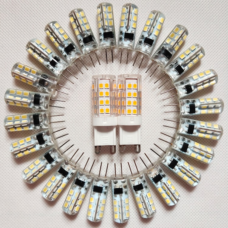 g4 lamp bead led pin low voltage 12V crystal lamp bulb 220V super bright g9 mirror headlight energy saving corn small bulb