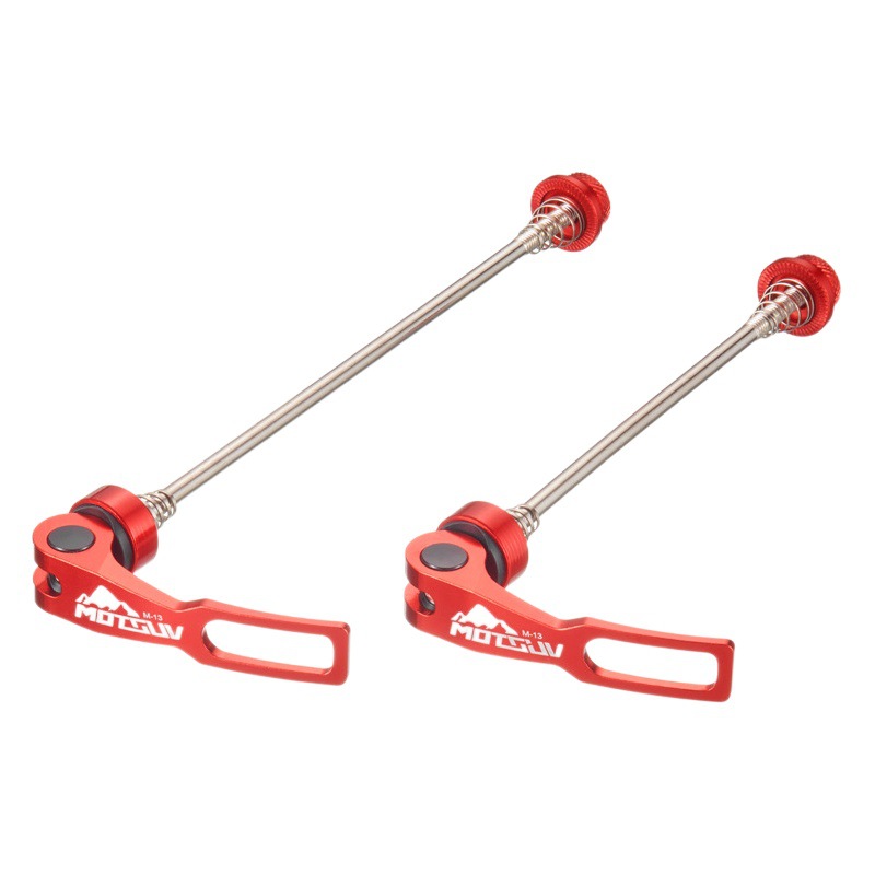 MOTSUV mountain bike quick release lever steel axle aluminum alloy quick release road folding wheel set lock lever