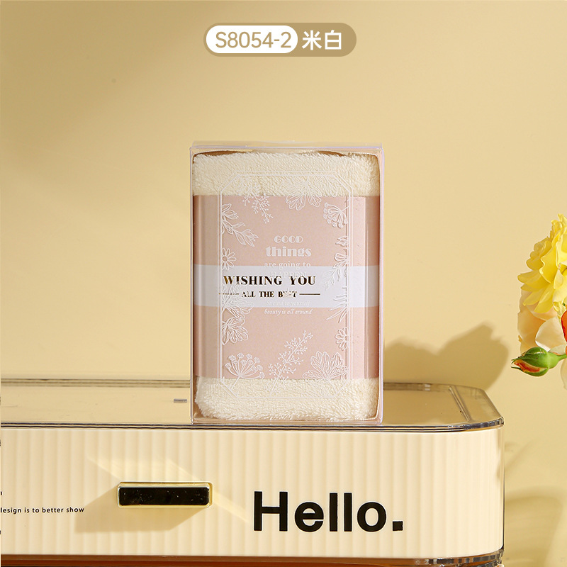 Picture of Hand Gift Towel Coral Fleece Creative Gift Waist Seal Gift Box Towel Event Wedding Ceremony