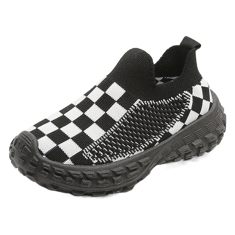 Children's Sports Shoes 2025 Spring & Fall New Boys' Casual Shoes Breathable Mesh Shoes Soft Sole Girls' Fly Woven Shoes Baby Shoes