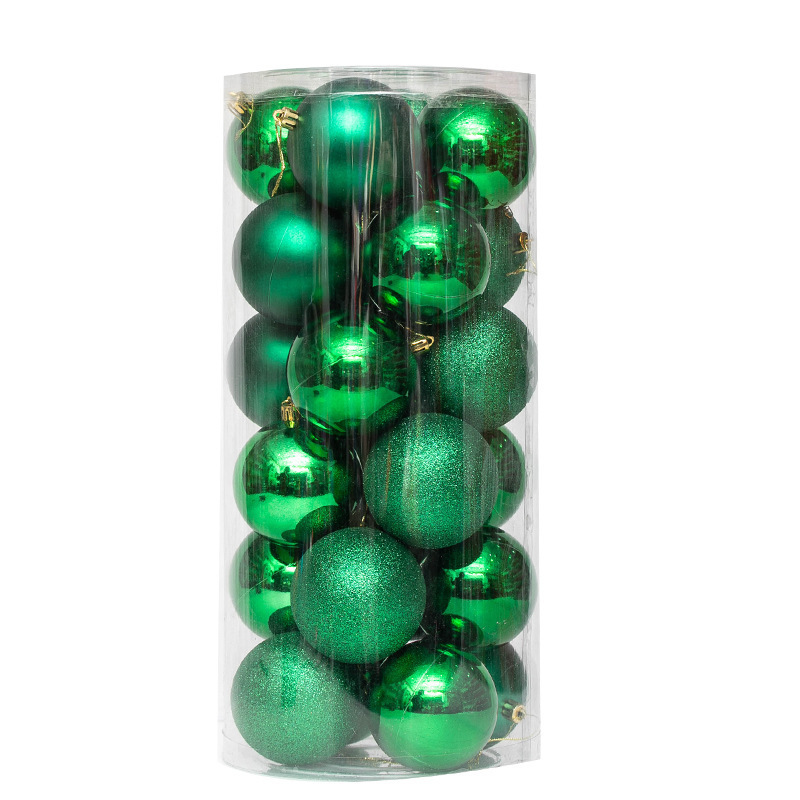 Picture of Christmas decorative ball electroplating plastic ball 3468CM barrel Christmas ball shopping mall ceiling Christmas tree pendant hanging ball