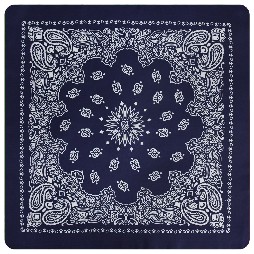 Picture of American West Coast Magic Hip Hop Riding Turban Hip Hip Hip Hop bandana Double Cashew Double Worm Square Scarf Wholesale