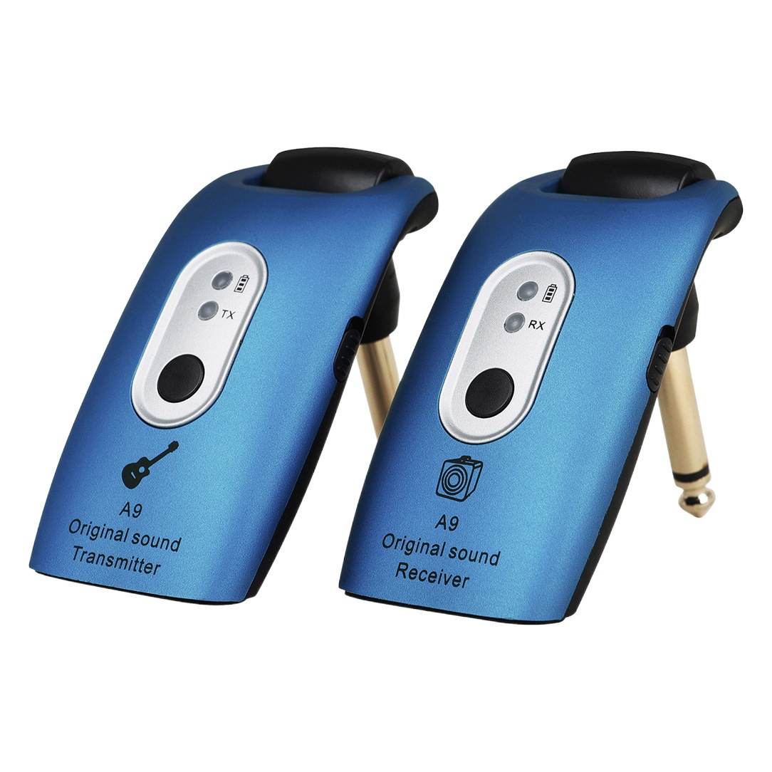 A9 guitar wireless receiver through wall transmitter receiver electroacoustic instrument audio transceiver wireless transmitter