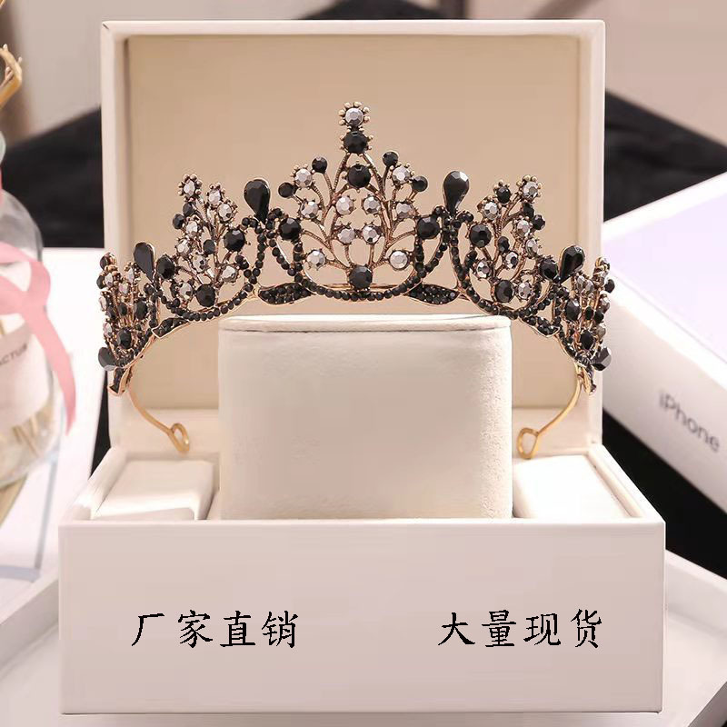 Bridal Crown Headwear 2024 Eighteen Years Old Adult Ceremony Princess Best Friend Gift Birthday Internet Celebrating Rhinestone Cake Crown