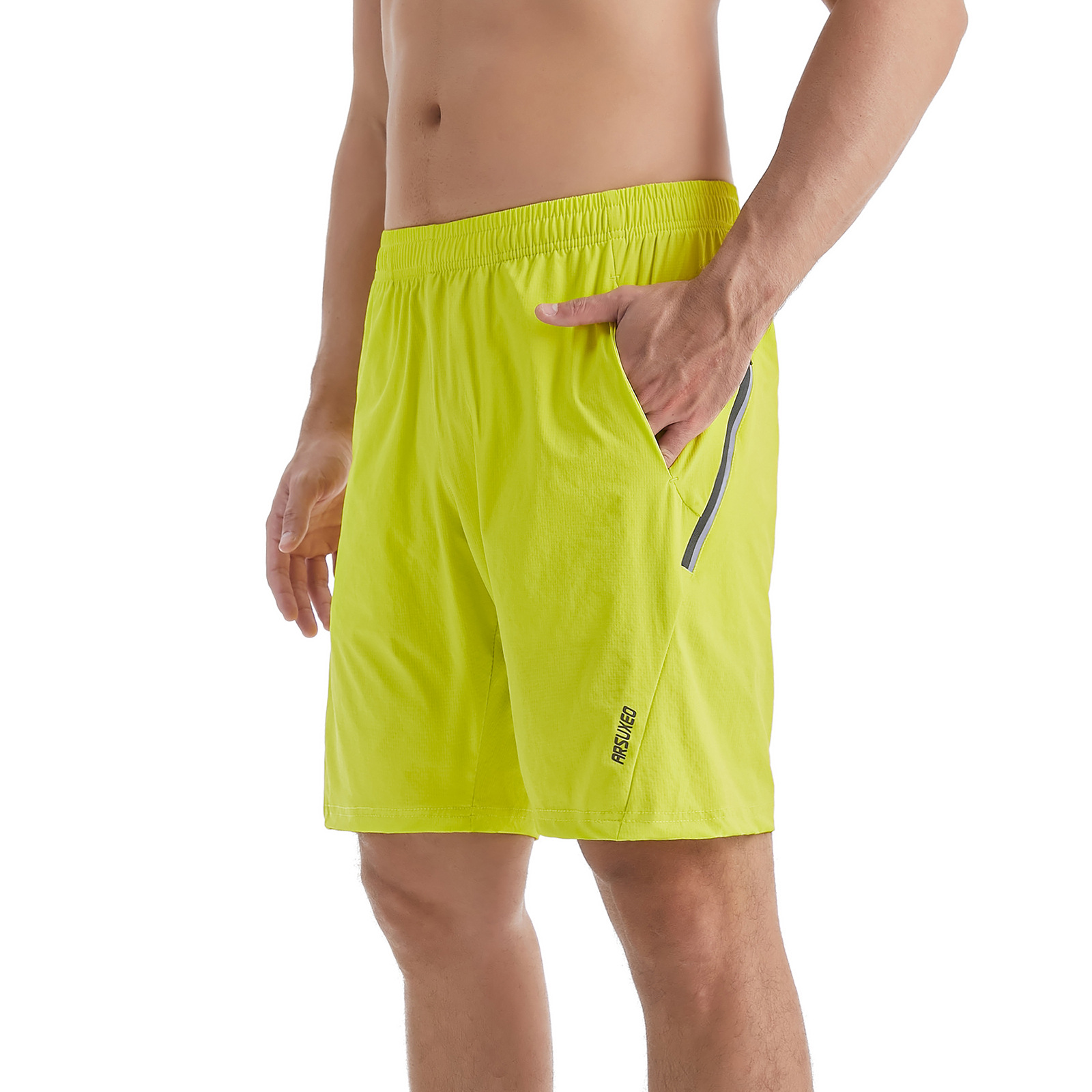 Men's Bicycle Cycling Suit Outdoor Descent Breathable Water-Repellent Cushion 2-in-1 Cycling Suit Shorts with Removable Features