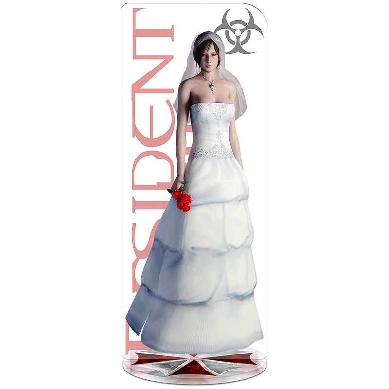 Picture of Seamless Laminated CNC Carved biochemical crisis Evil Spirit Castle Fans Game Surrounding Acrylic Quality Brand