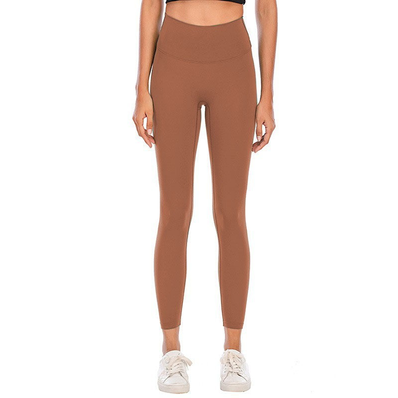 Picture of Double-sided Scrub Naked Sense No T-line Fitness Sports Pants Running Tight Pants High Waist Hip Yoga Pants for Women
