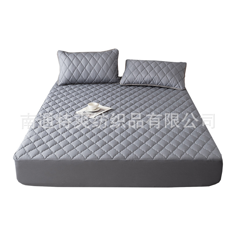 Picture of African Europe North America Japan Asia Temu Export Amazon Cross-Border Waterproof Fitted Sheet Urine Barrier Mattress Protector