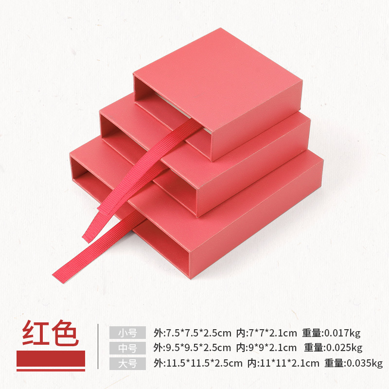 Picture of Anti-Oxidation Jewelry Box Drawer-Type Pe Film Storage Suspension Box Bracelet Box Earrings Bracelet Packaging Jewelry Box