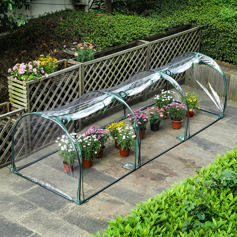 Picture of Balcony greenhouse outdoor greenhouse insulation shed garden courtyard fleshy seedling triangle plum warm cover a generation of hair