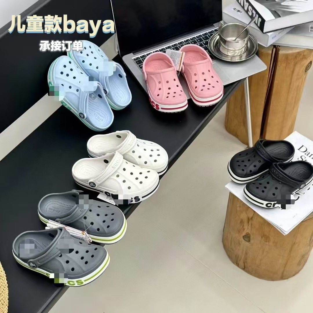 Guangzhou Cross Kidsren's Clogs Xiaobeiya Beach Shoes Non-Slip Baya Kidsren's Shoes