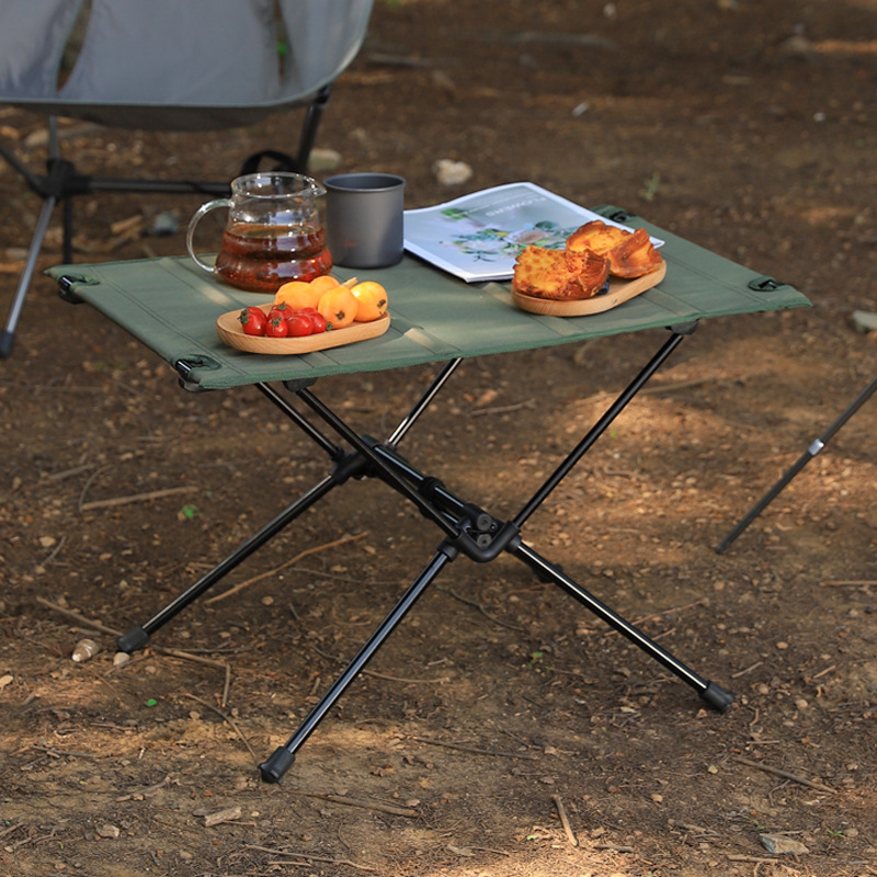 Outdoor Aluminum Alloy Folding Table Ultra Light Fishing Table Picnic Camping Barbecue Table Picnic Beach Table Portable Cross Border
