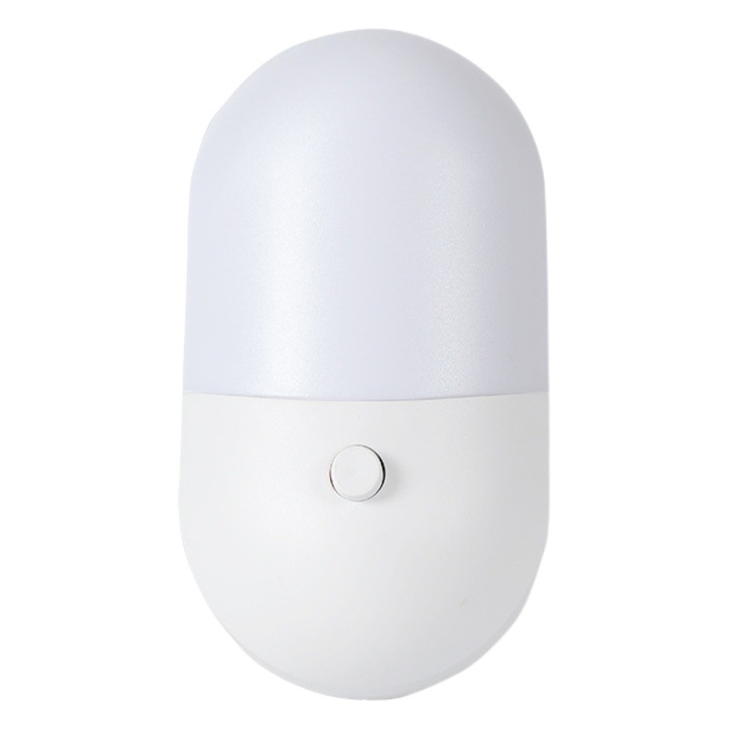 New Mini Night Light Plug-In Led Bedroom Lamp Bedside Night Light Feeding Lamp Socket Lamp Eye Protection Night Light