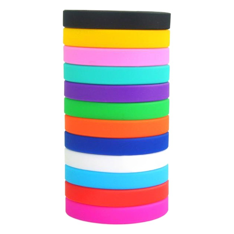 Factory wholesale luminous silicone bracelet sports bracelet no word spot printing logo lettering basketball wristband