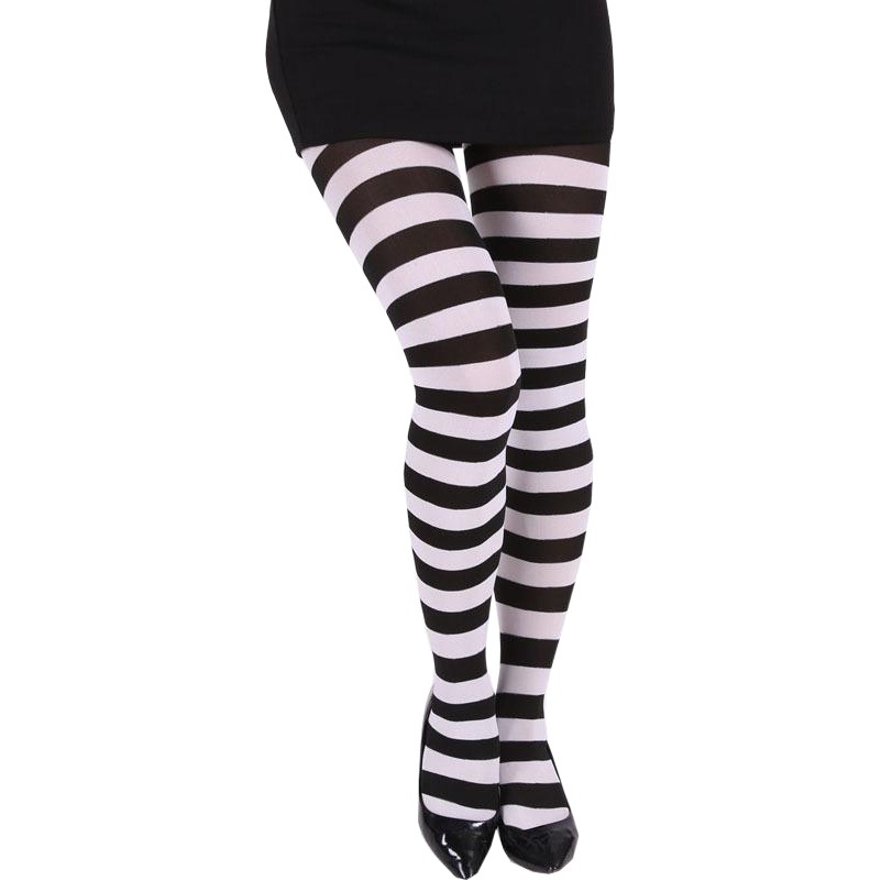 Christmas Adult Striped Pantyhose Holiday Party Colorful Stockings Stockings Clothing Accessories Striped Pantyhose