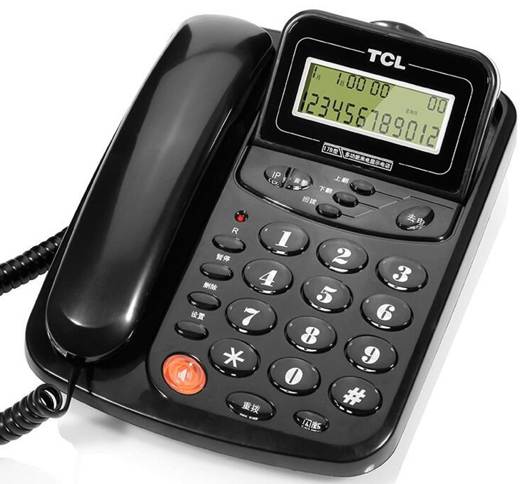 Picture of TCL 79 Business Office Telephone Wired Fixed Fixed Line Landline Home Office Hotel Hotel Wall Phone