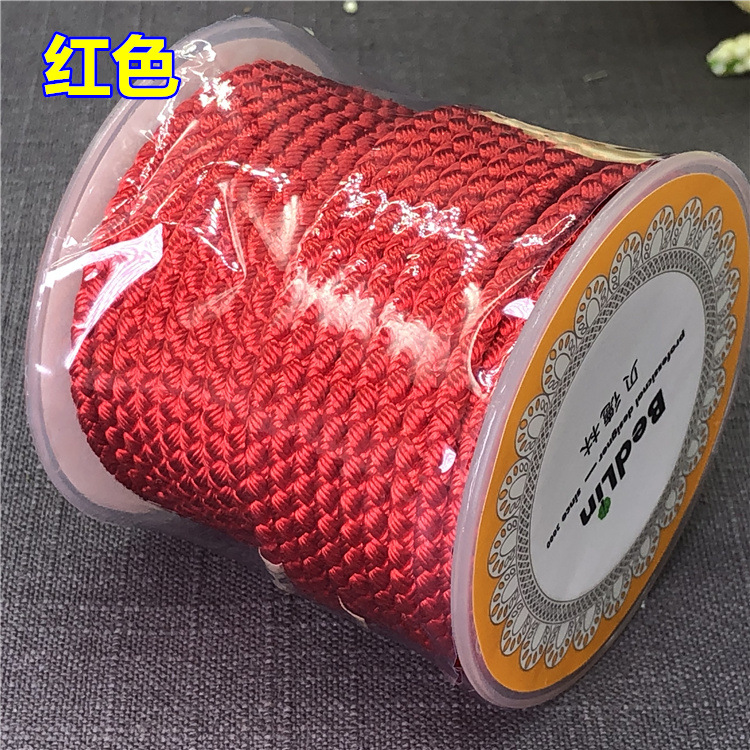 Picture of Taiwan line 3mm wear-resistant twist dragon pattern rope hand woven diy jade beeswax necklace rope hand rope wire