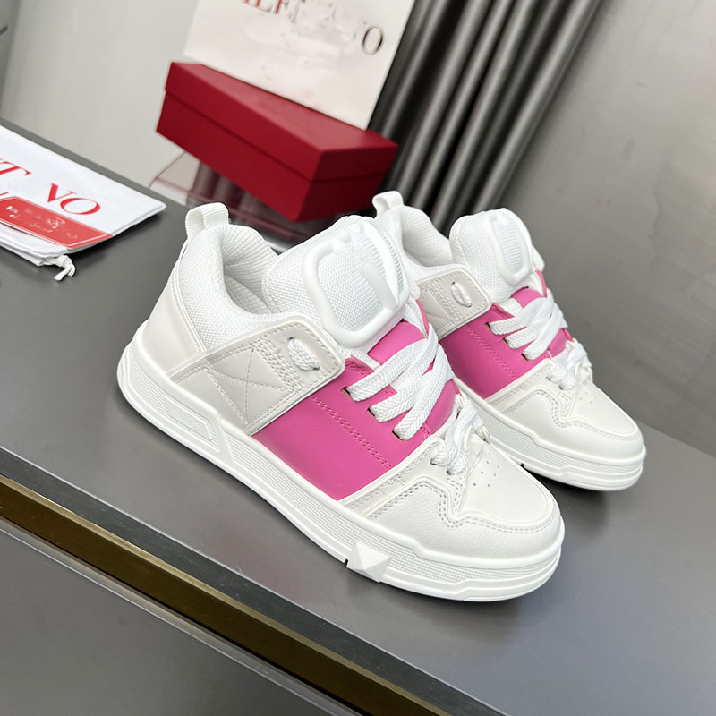High-fixed version 2024 new Warren Lickitung V-shaped bread shoes thick-soled white shoes lovers shoes fashion board shoes for men and women