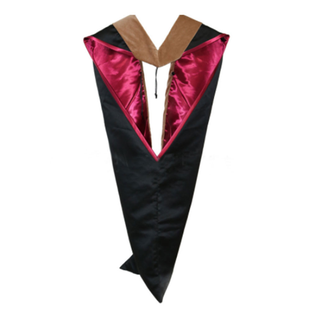 Picture of 2025 American Adult Scientific Clothing, University Graduation Clothing, Woven Bachelor's Clothing Suit, Yellow Collar Drape Cloth