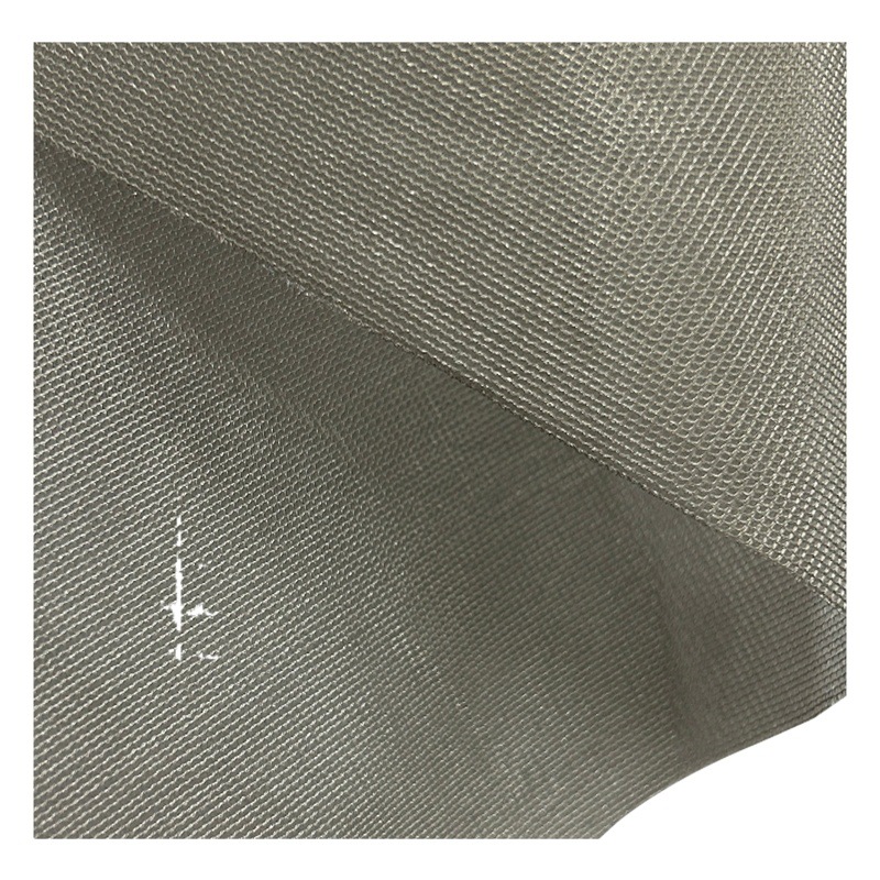 Knitted conductive mesh anti-interference shielding conductive transparent breathable RFID Information anti-theft brush cloth radiation-proof fabric
