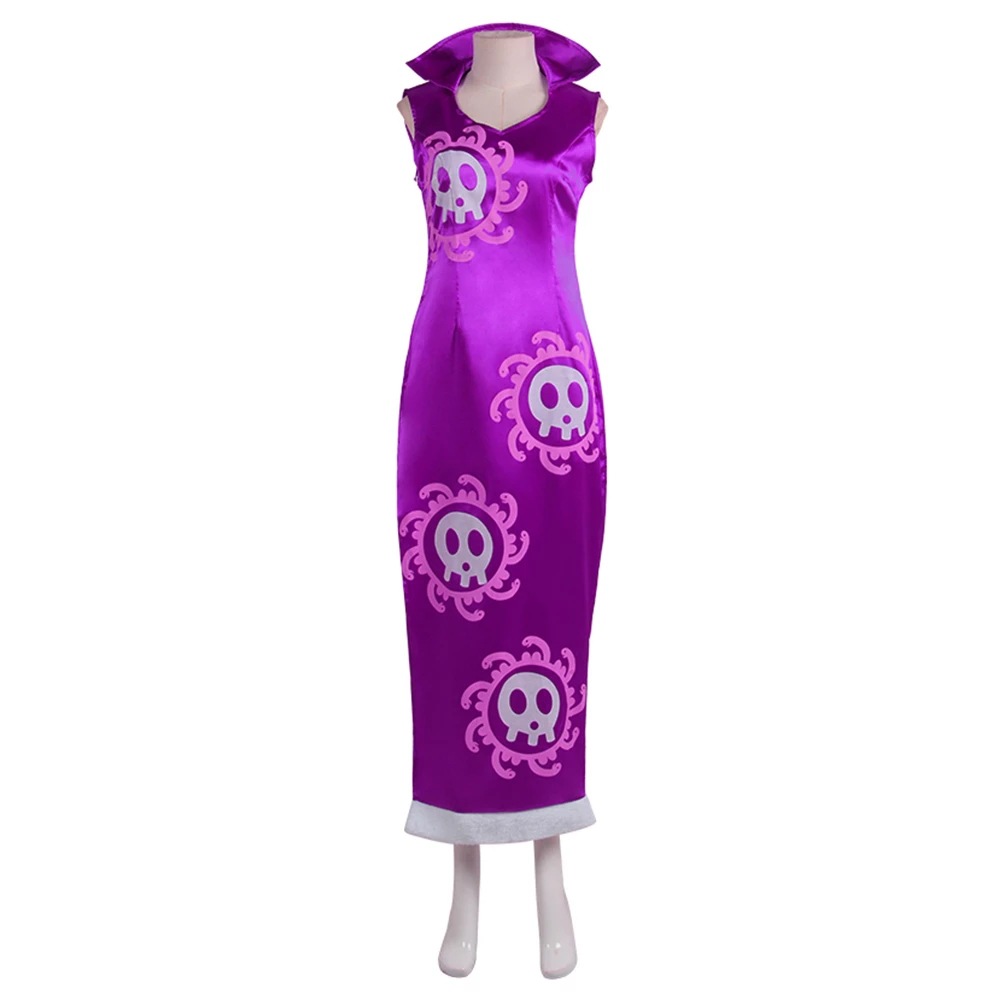 Picture of Female Emperor Snake Ji Han Cook Cos Comic-Con Performance One Piece One Piece cosplay Costume Cheongsam