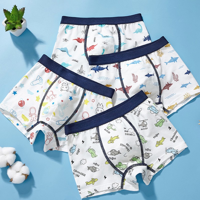 Picture of Children's Girls Underwear Baby Girls Boxer Briefs Kidsren Girls Pure 95% Cotton Shorts Briefs Wholesale