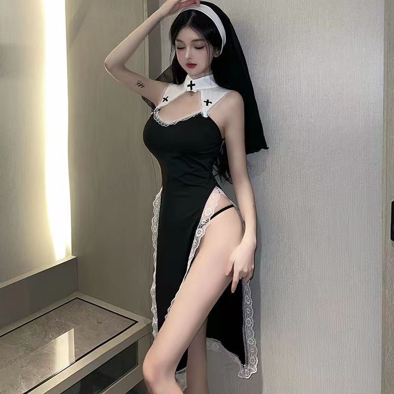 Sexy Sex Clothes Convenient and Free to Leave Pure Style Sister Underwear Women's Emotional Pajamas cosplay Uniform suit
