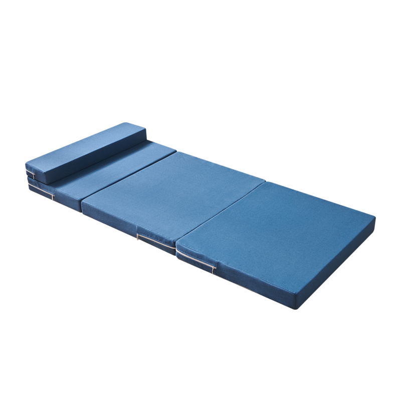 Picture of Nap Mat Folding Mattress Student Office Tatami Floor Lapping Artifact Car Sponge Mattress Lunch Break Mat