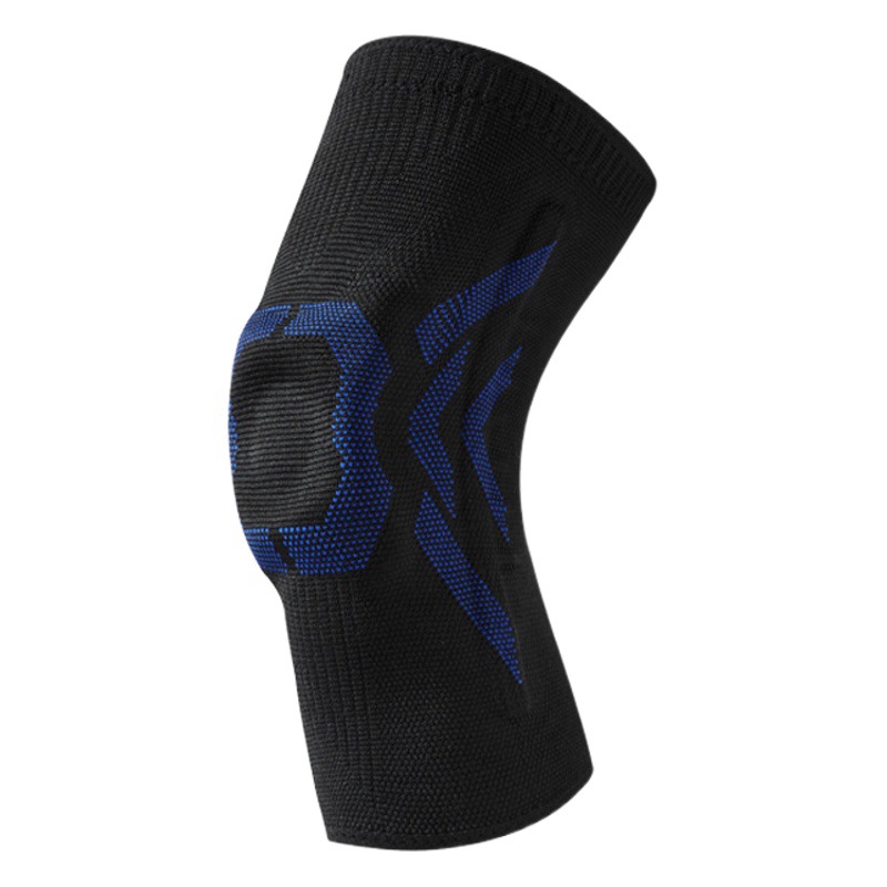Spot knee pads men's sports knee joint silicone protection leg cover patella meniscus fish scale spring support protector