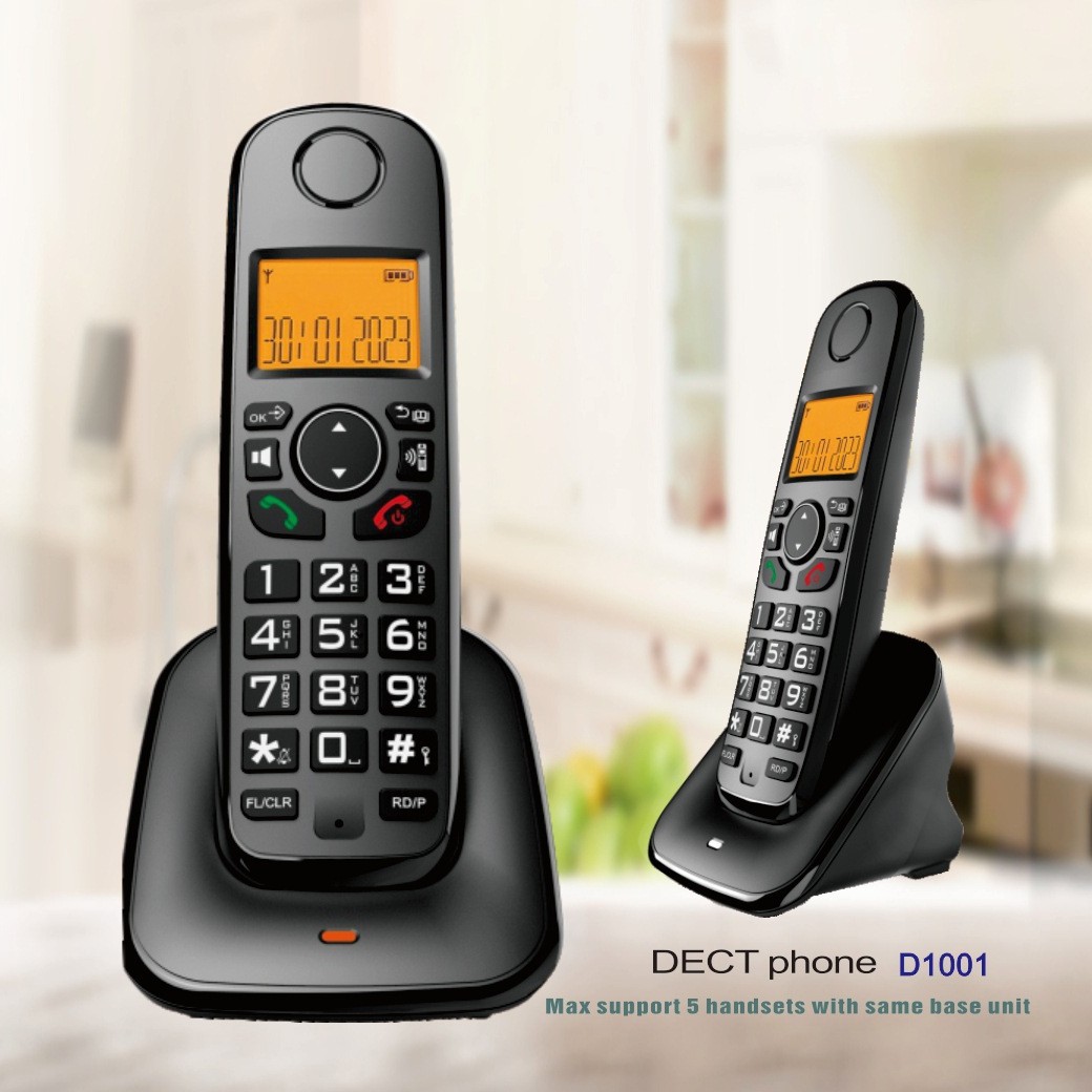Picture of Digital Cordless Telephone Wireless Telephone Business Office Telephone Home Telephone DECT phone