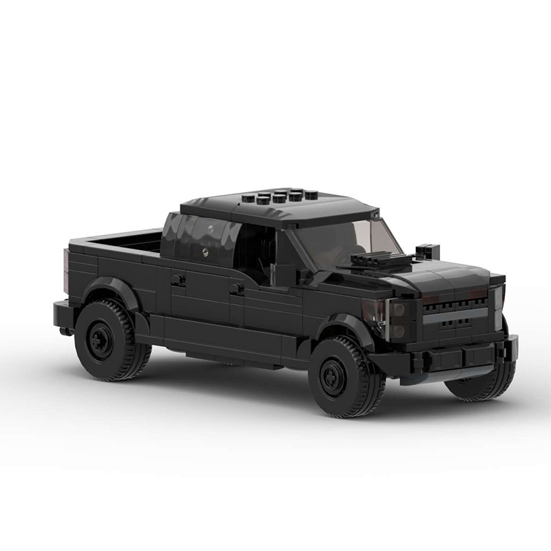 Picture of Moc Model Set Domestic Building Blocks Assembled Puzzle Ford F-150 Raptor 2022 Off-Road Vehicle Boy 113533