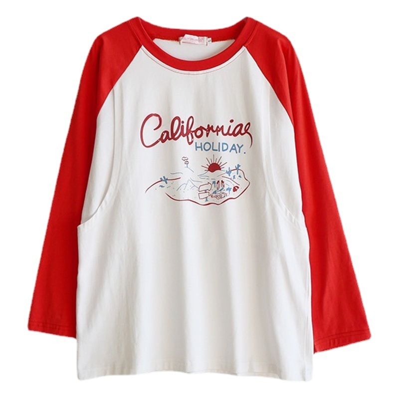 Postpartum nursing top long-sleeved T-shirt spring and autumn clothes hot mom maternity confinement clothes nursing bottoming clothes