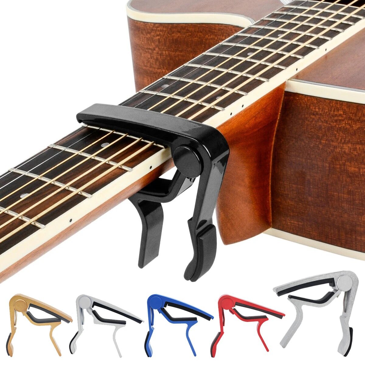 Wholesale guitar varo clip zinc alloy varo clip folk music electric wood guitar varo clip string accessories tuning clip