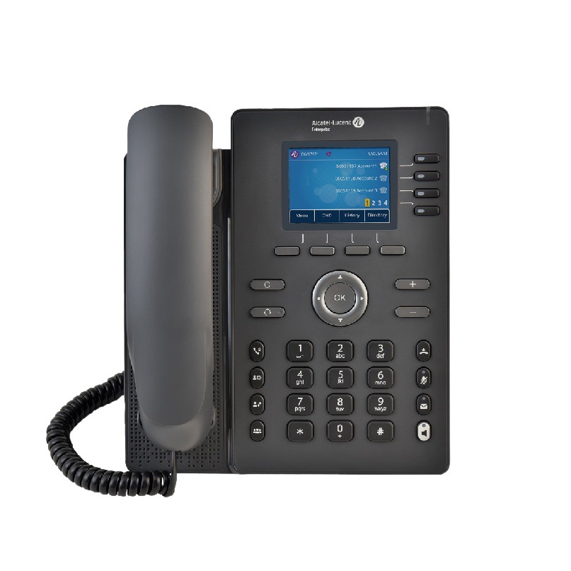 Ip Network Phone Alcatel-Lucent H6 Ip Phone with Recording USB Interface Color Screen Telephone